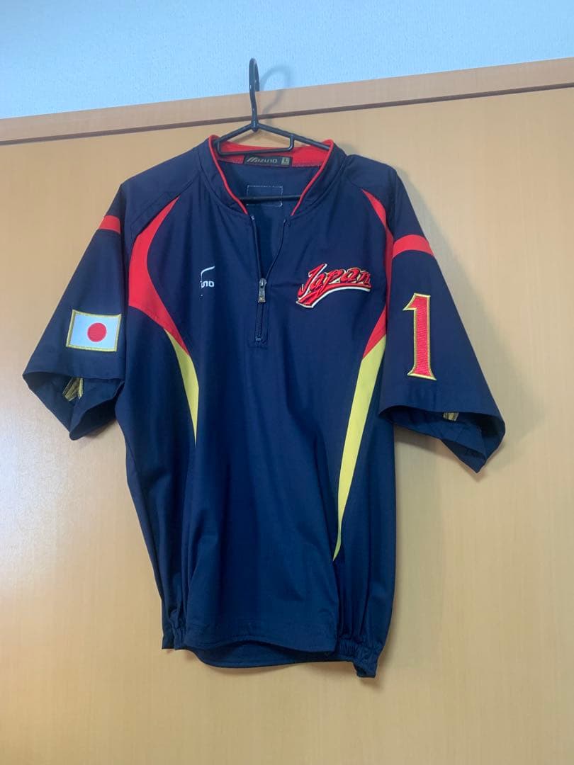 （値引き不可）侍ジャパン　WBC ウェア　背番号1 刺繍　Lサイズ