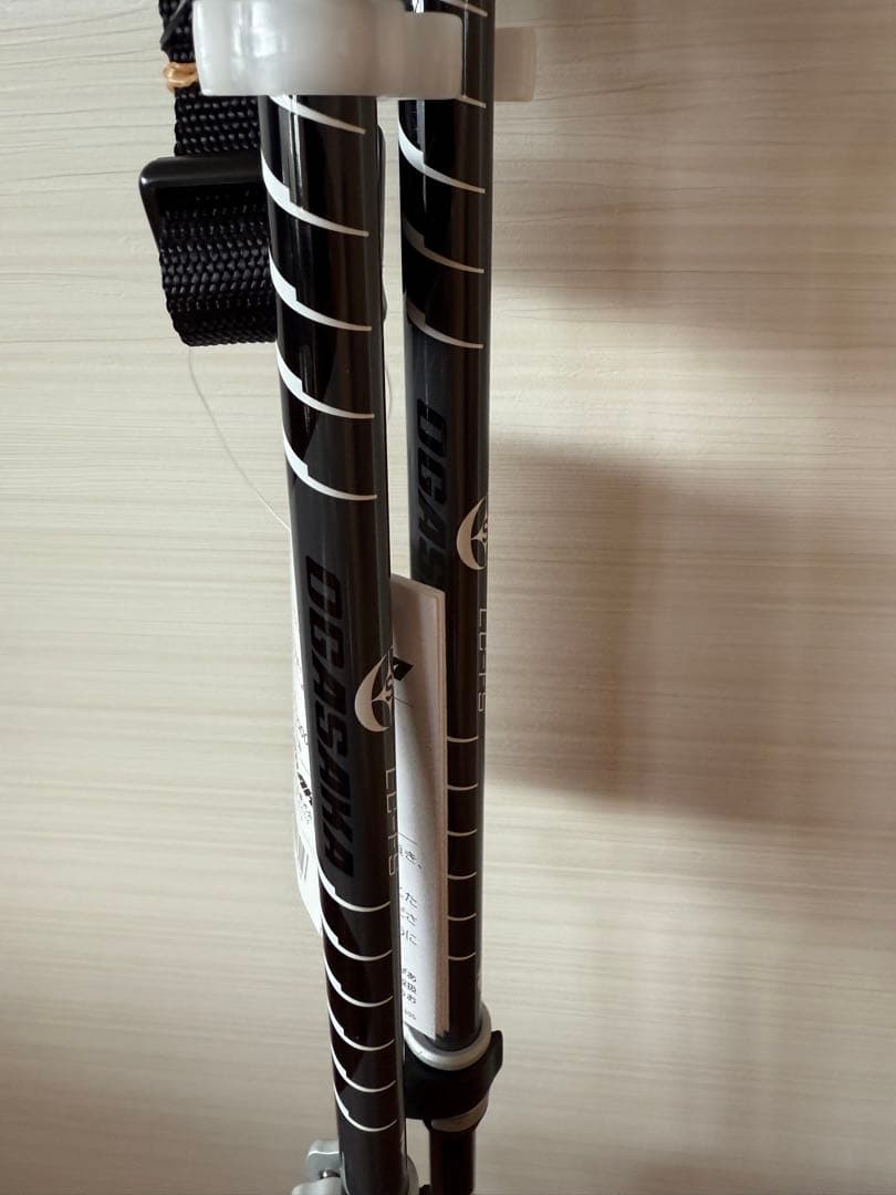 OGASAKA スキー用ポール LC-FS/BLK 95cm~120cm