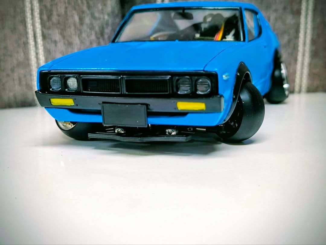蚊車 ドリラジ nissan GTR 2000 タミヤ1/24