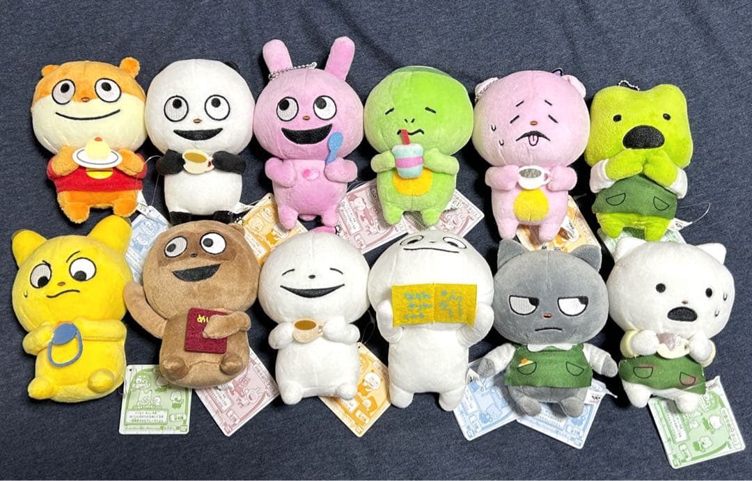 【匿名配送】にしむらゆうじ作品 カバンにつけられるぬいぐるみ 12点