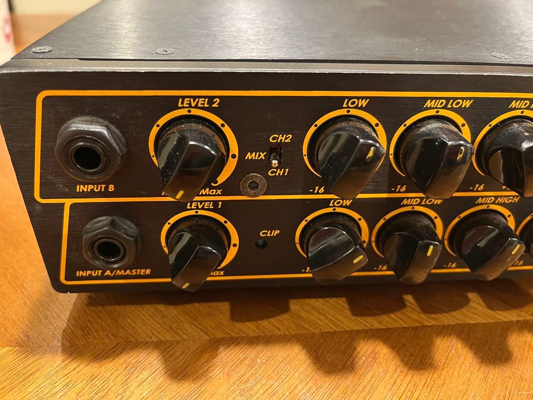 【ジャンク】Markbass ベース アンプヘッド LMK バッグ付き