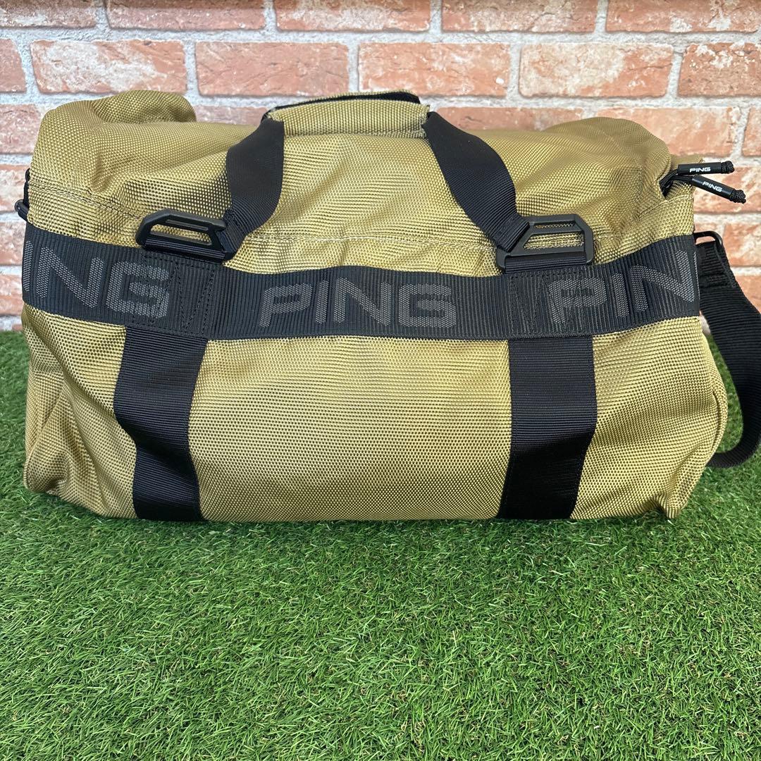 ‼️ピン ダッフルバッグ ベージュ‼️