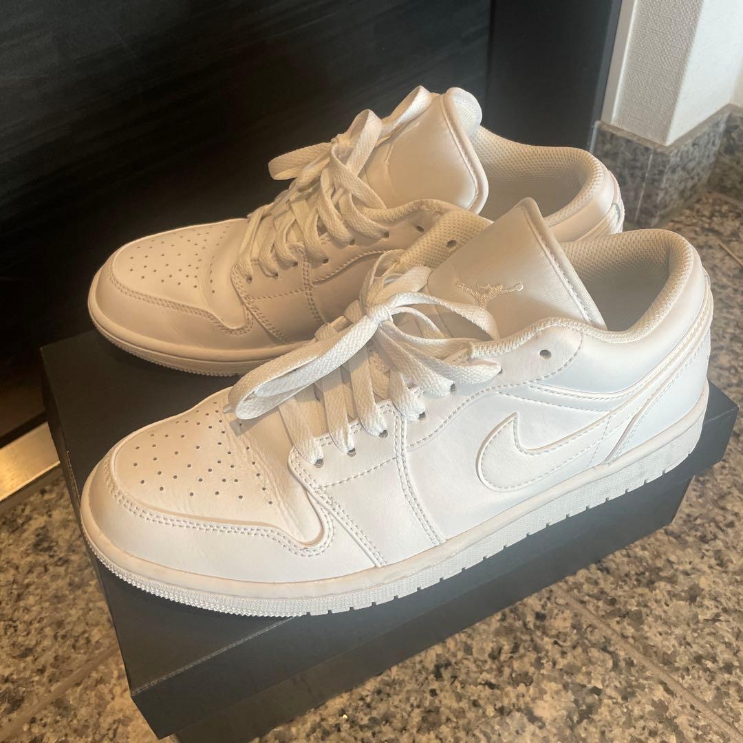 シューズ(男性用) Jordan 1 low white
