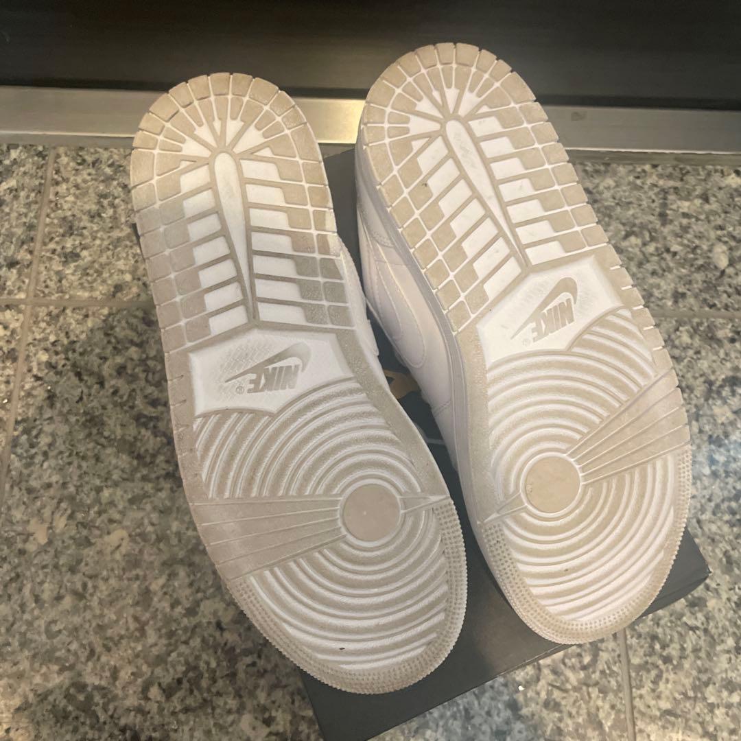 シューズ(男性用) Jordan 1 low white