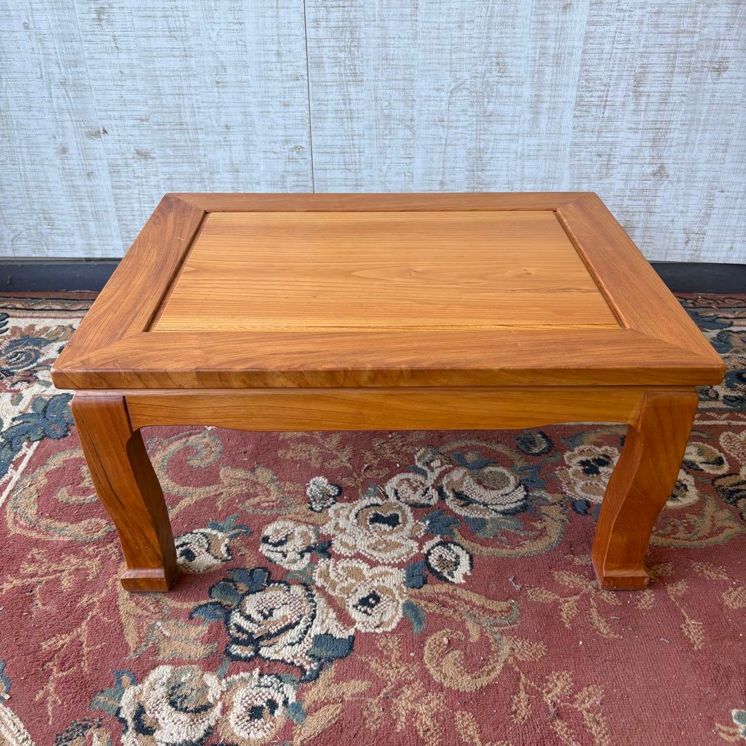 昭和レトロ 古家具 無垢材 木製座卓 ちゃぶ台 文机 お経台 経机 ローテーブル