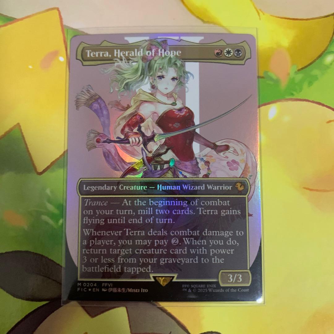 MTG 魔導の力を持つ少女、ティナ ボーダーレス 英語版 foil フォイル