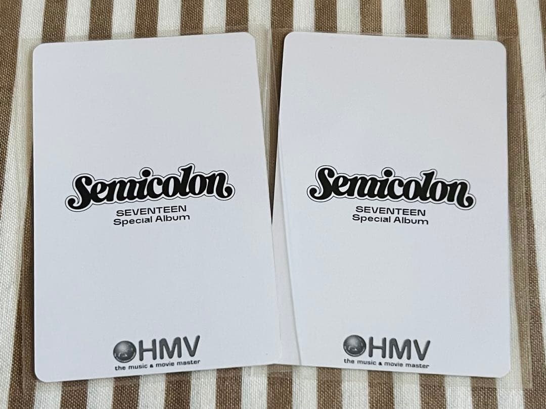 SEVENTEEN THE8 セミコロン HMV トレカ 第2弾 2枚セット