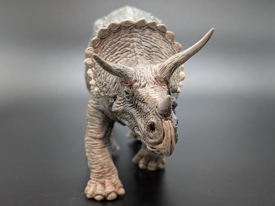 【海洋堂×南国堂】トリケラトプス ソフビレガシー 1/35 完成品