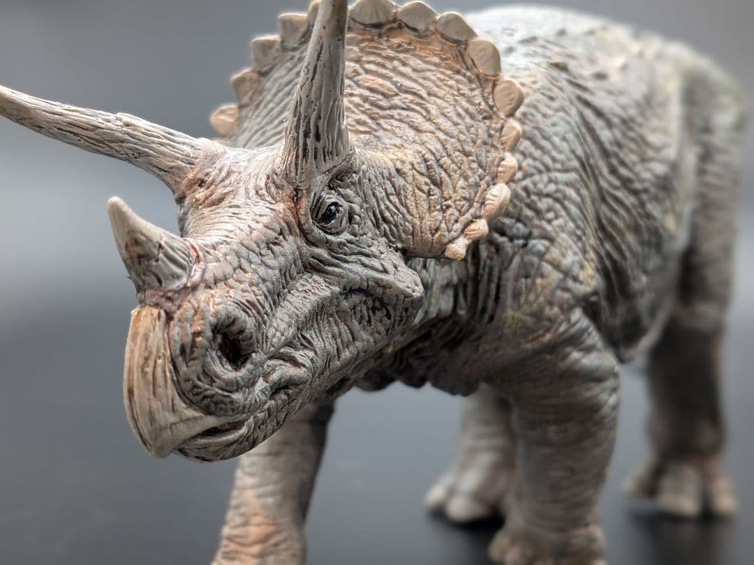 【海洋堂×南国堂】トリケラトプス ソフビレガシー 1/35 完成品