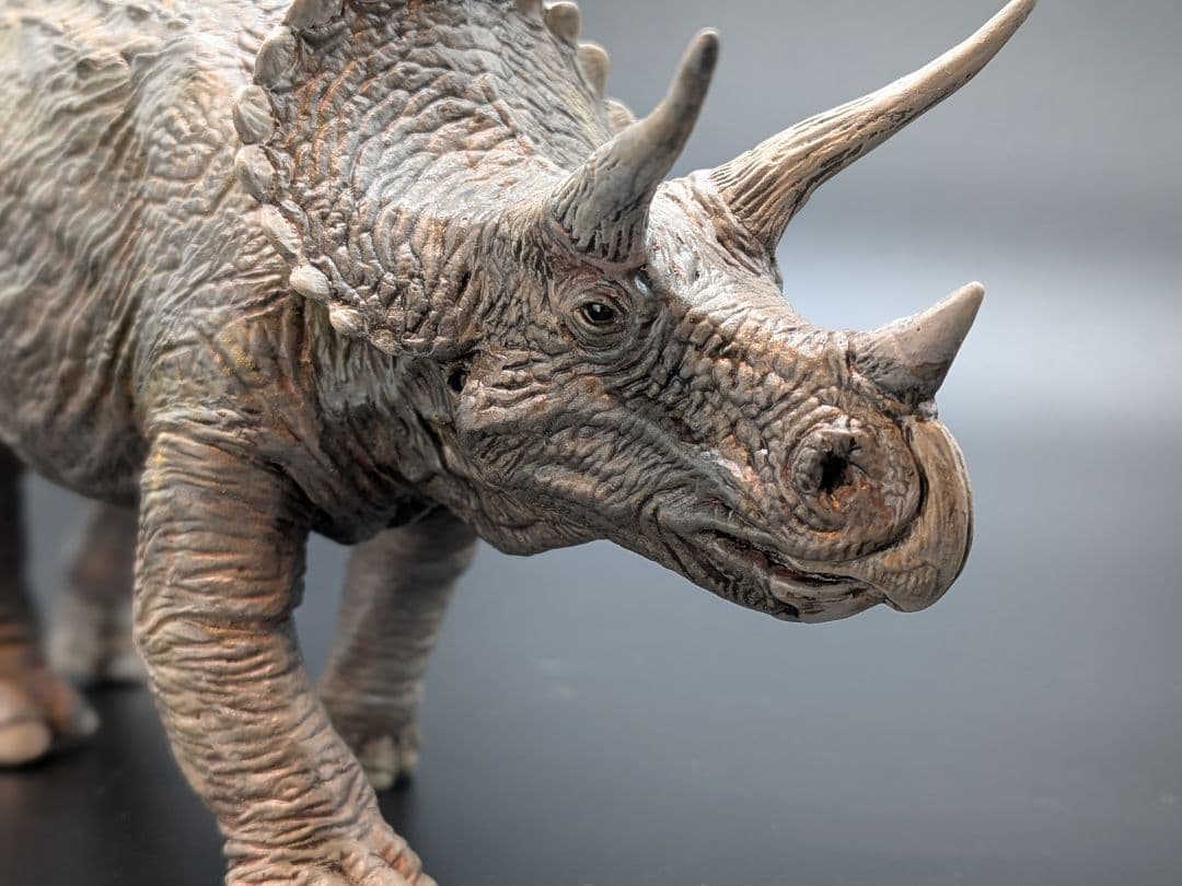 【海洋堂×南国堂】トリケラトプス ソフビレガシー 1/35 完成品