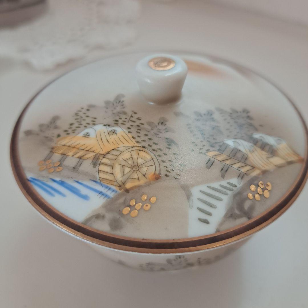 九谷焼　急須　湯呑み6個セット