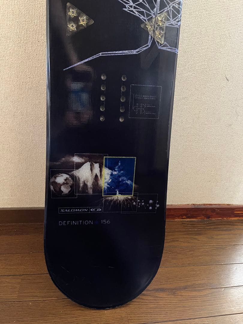 SALOMONスノーボード 黒色