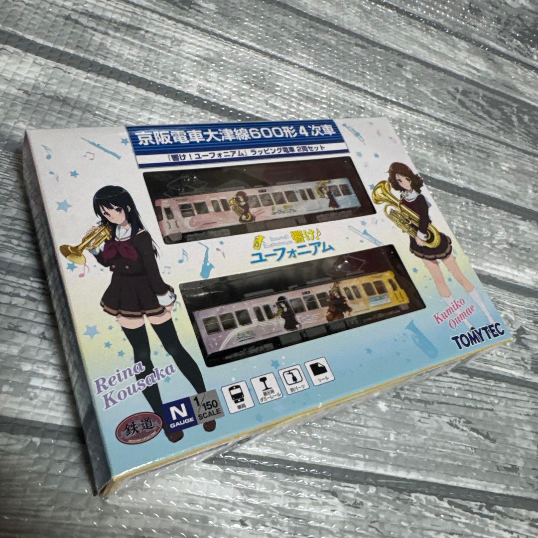 ユーフォニアム　ラッピング電車　京阪電車大津線600形4次車