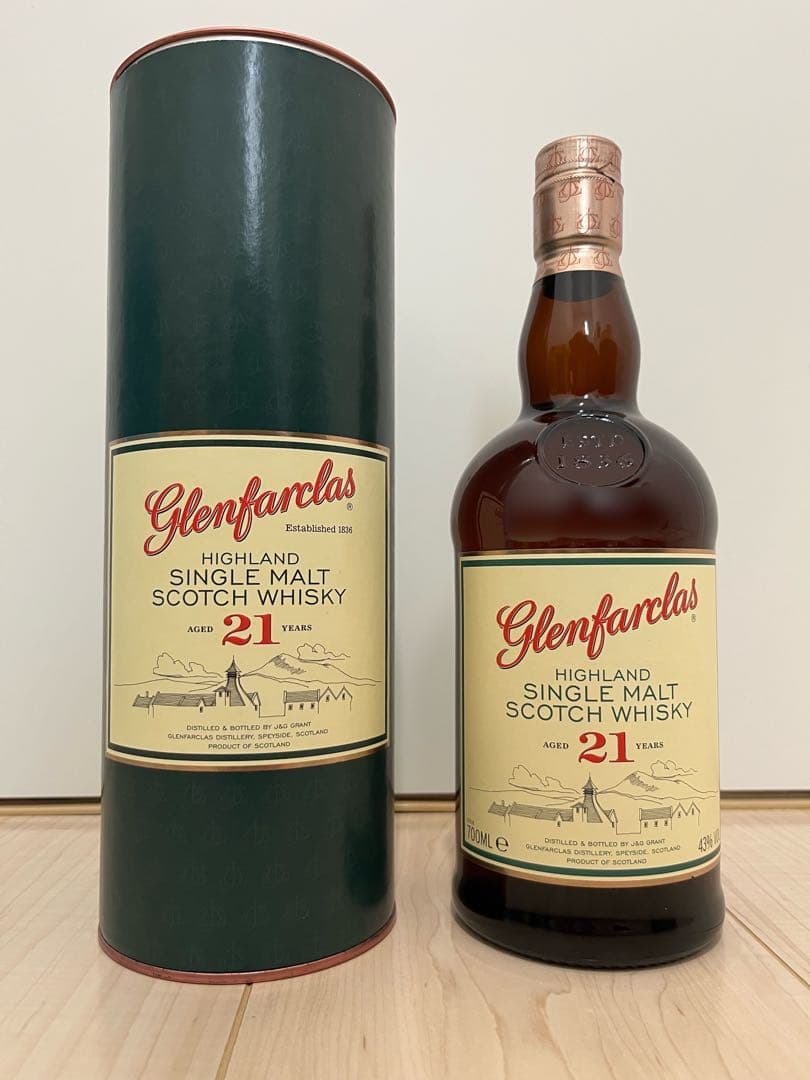 【オールドボトル】グレンファークラス 21年