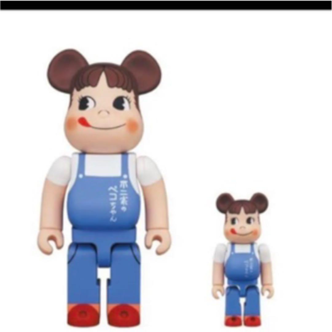 BE＠RBRICKペコちゃんThe overalls girl 100%400%