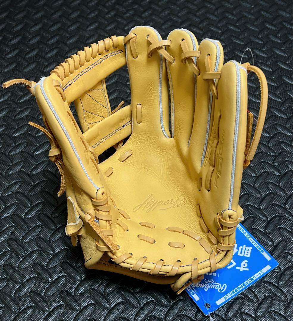 新品 ローリングス ハイパーテック 軟式 内野手用 グローブ キャメル