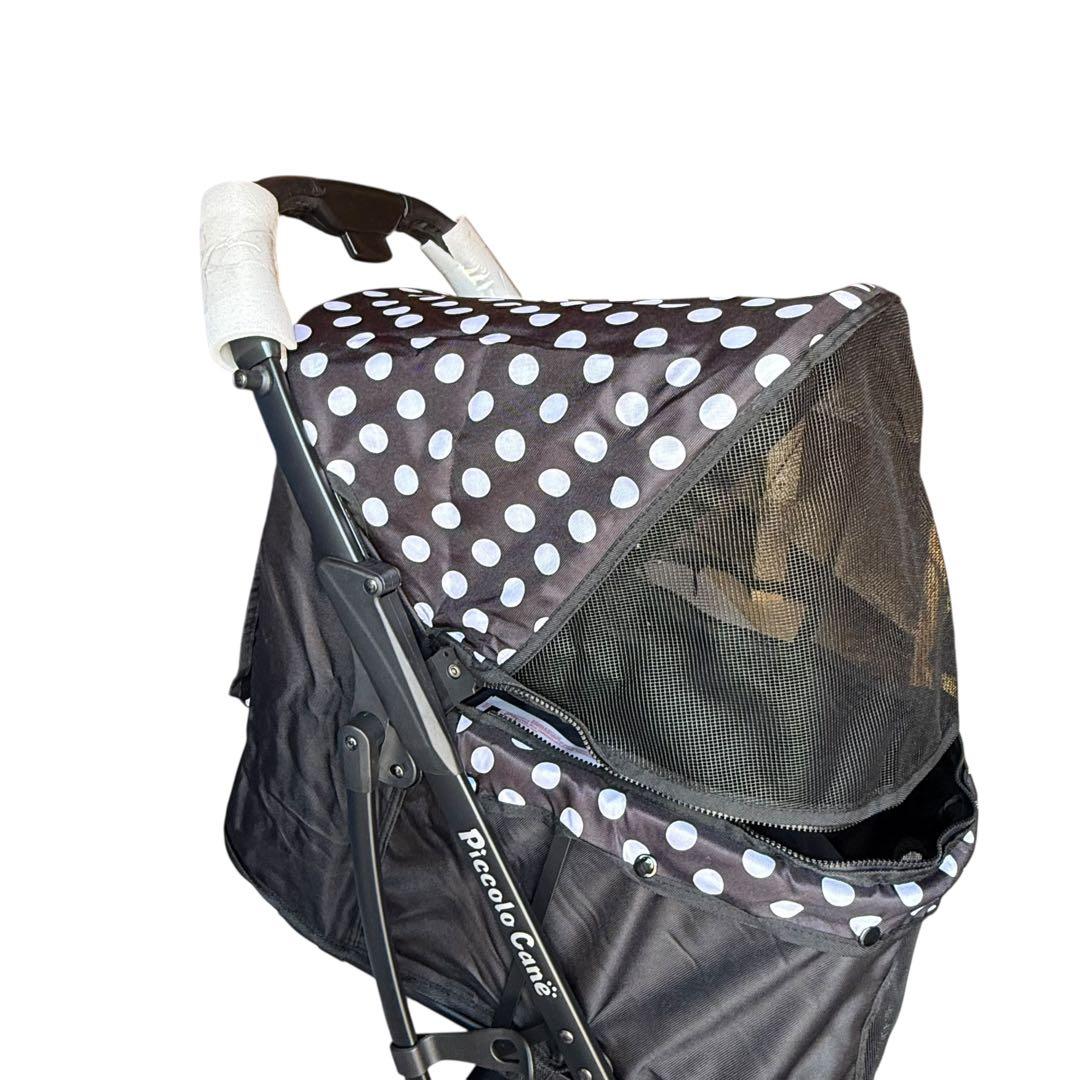 ピッコロカーネ　BENE（ベーネ）ブラック　ホワイト　ドット