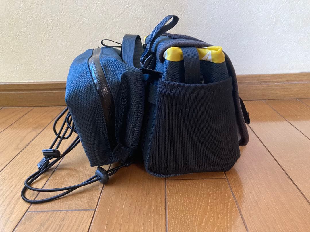 ロウロウマウンテンワークス ハンドルバッグ ブルーラグ サーリー アウターシェル