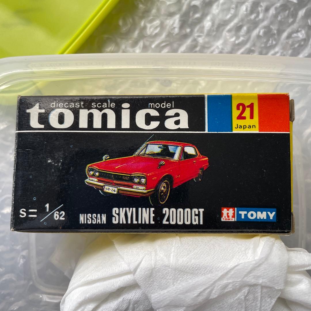 トミカ　21 ニッサン　スカイライン　2000GT 1Eホイール　新品　ミント