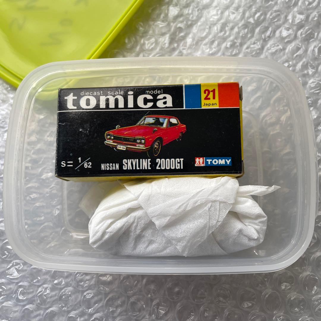 トミカ　21 ニッサン　スカイライン　2000GT 1Eホイール　新品　ミント