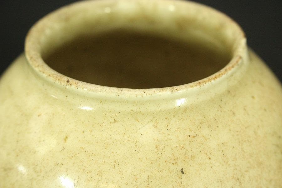 李朝 白磁 提灯壷 時代物(A803)