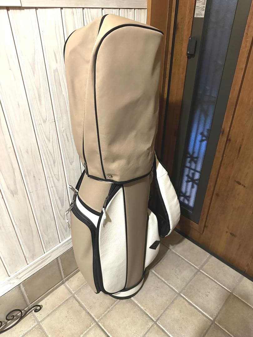 JONES キャディバッグ ベージュ　キャメル