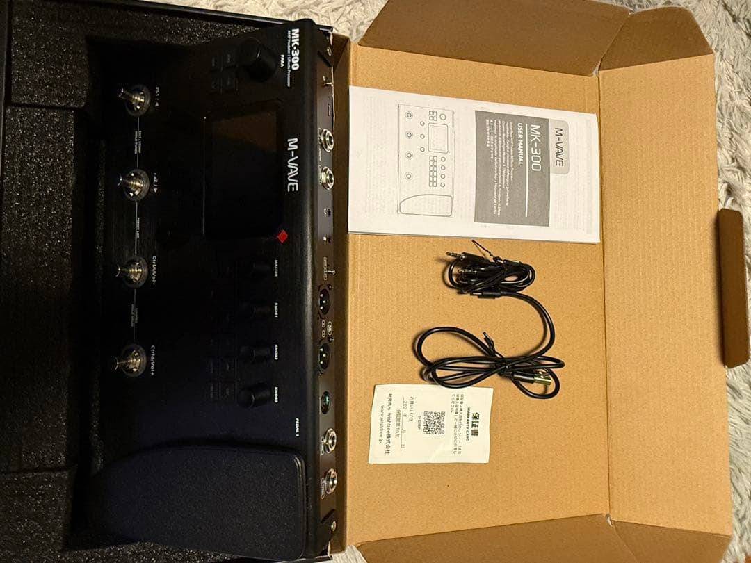 MK300 エフェクター ブラック 元箱付き