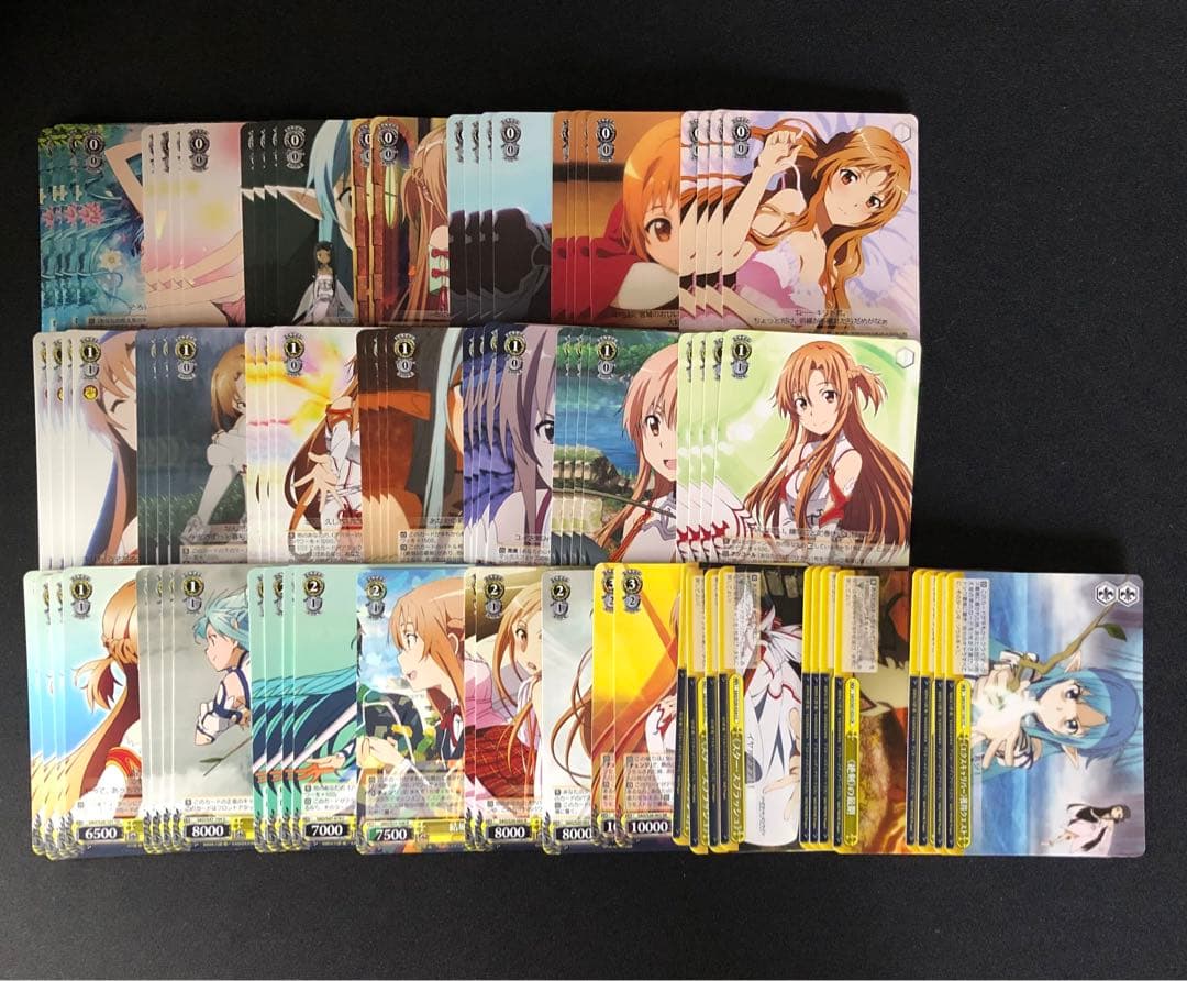 ヴァイスシュヴァルツ SAO デッキ 引退セット ソードアート・オンライン