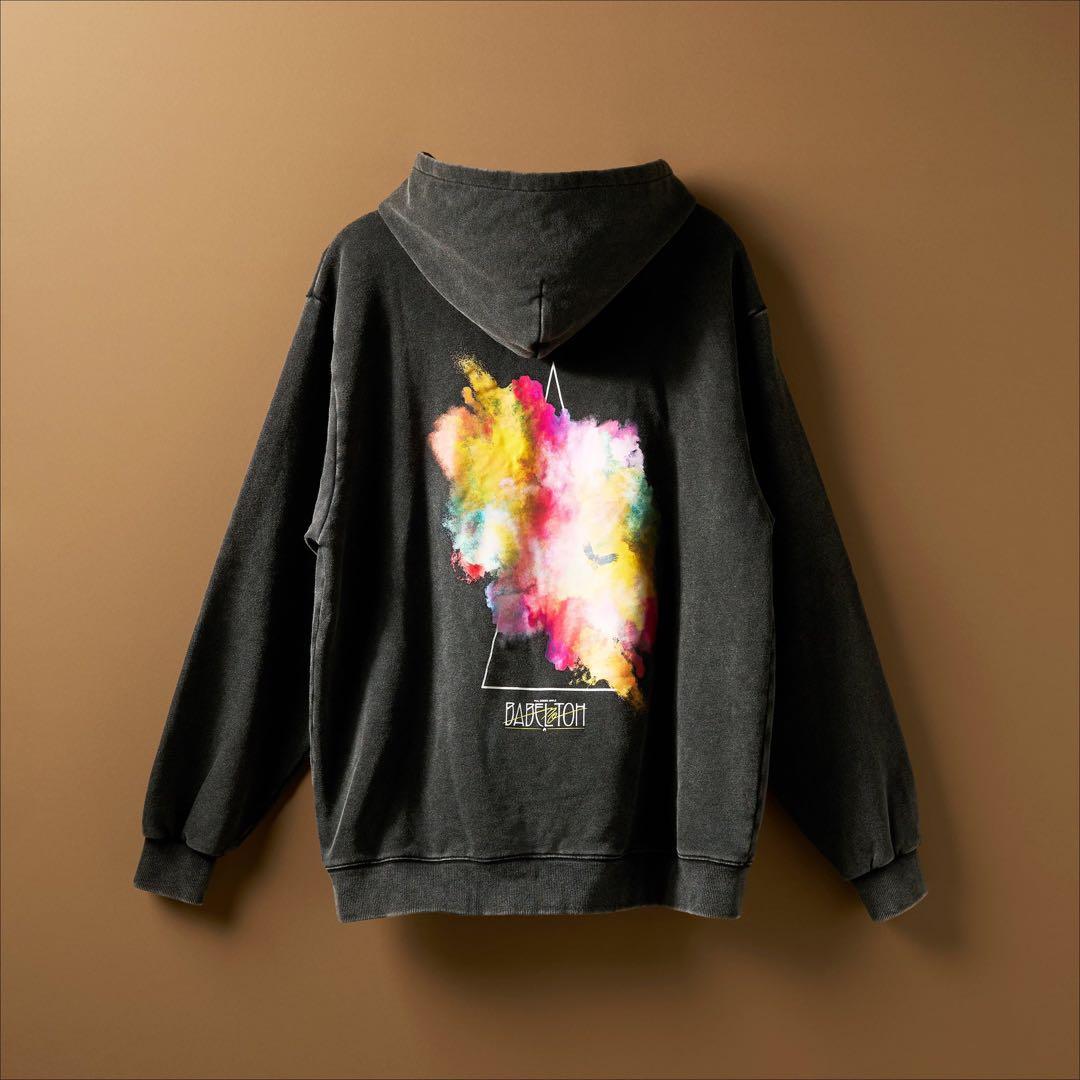 Mrs. GREEN APPLE ダークグレー パーカー