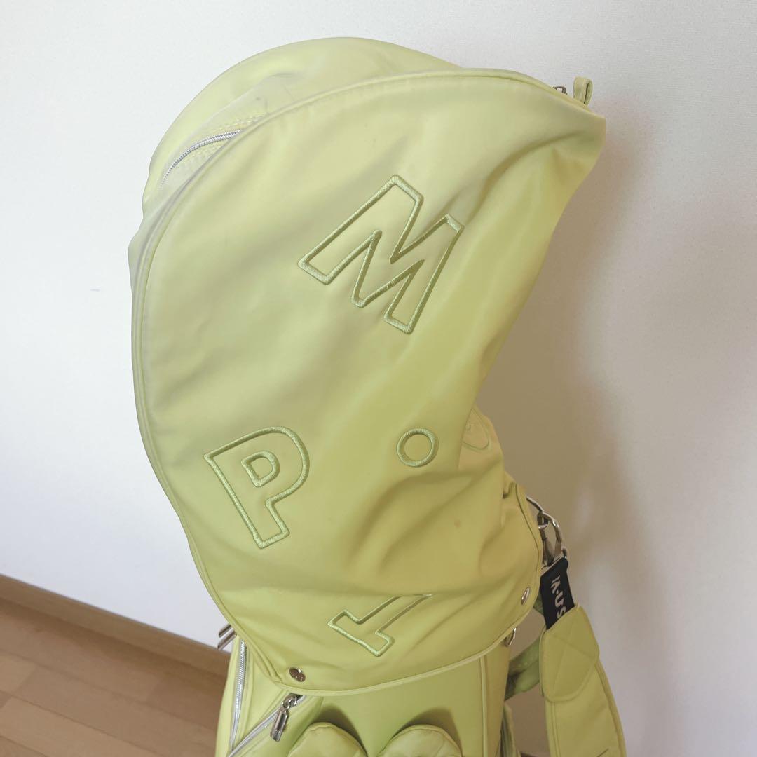 K291 M.U SPORTS 可愛い！イエローキャディバッグ