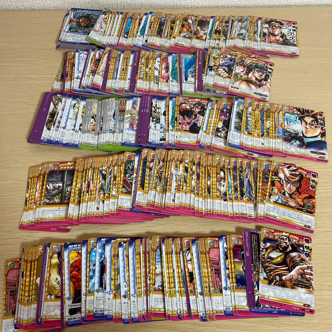 ジョジョ　アドベンチャーバトルカード　ＡＢＣカード　まとめ　580枚
