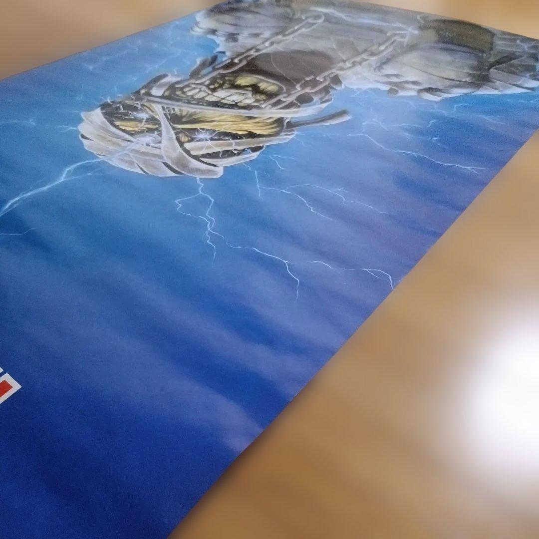 IRON MAIDEN ポスター 1985 WORLD SLAVERY TOUR