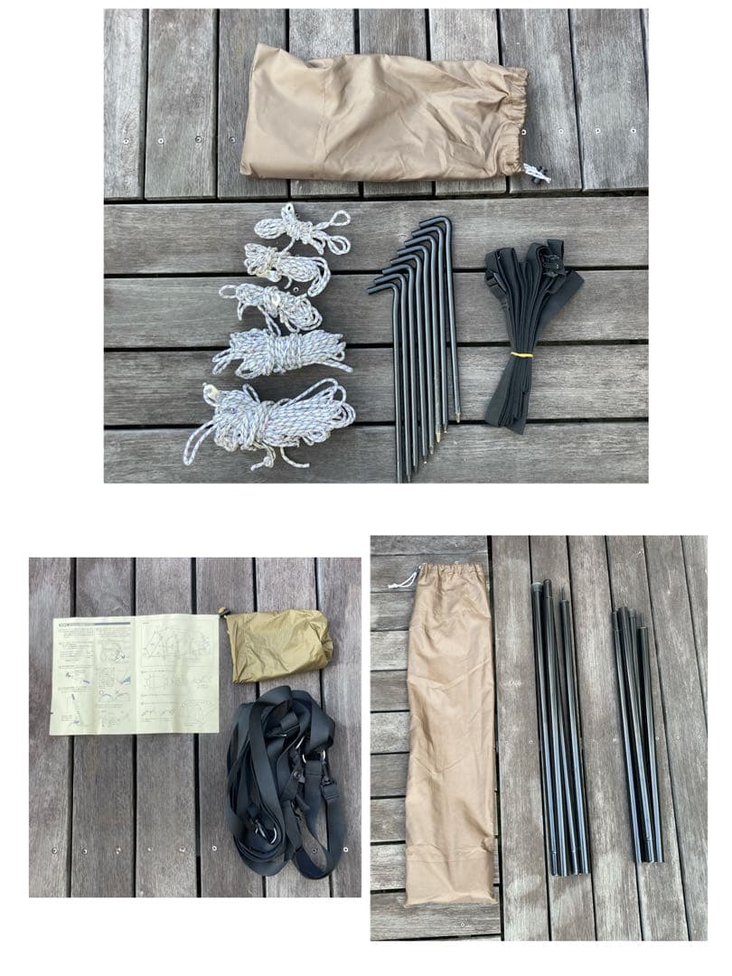 専用　　　スノーピークエントリーパックTTマットシートセット SET-250RH