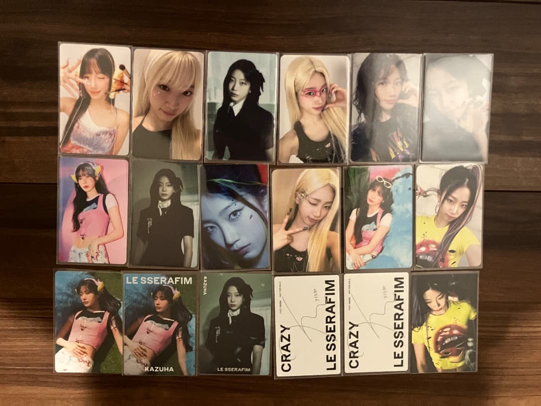 Le Sserafimカズハトレカ207枚