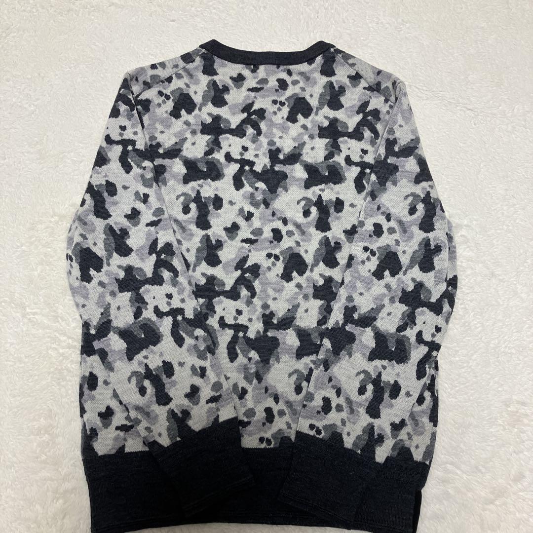 ⭐︎極美品⭐︎ BRIEFING セーター ニット カモフラ Vネック ゴルフウエア