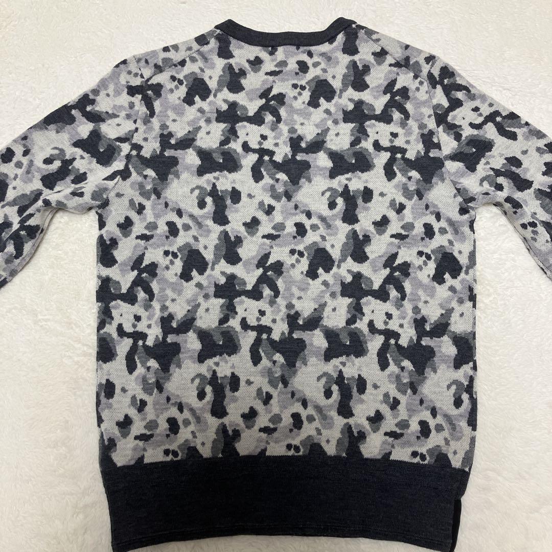 ⭐︎極美品⭐︎ BRIEFING セーター ニット カモフラ Vネック ゴルフウエア
