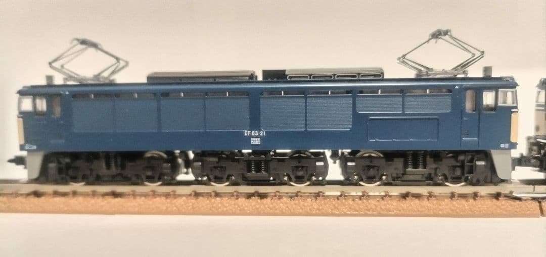 TOMIX JR EF63形電気機関車（2次形,青色）セット