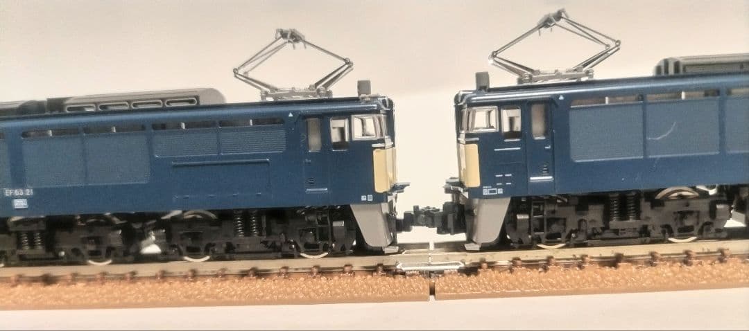 TOMIX JR EF63形電気機関車（2次形,青色）セット