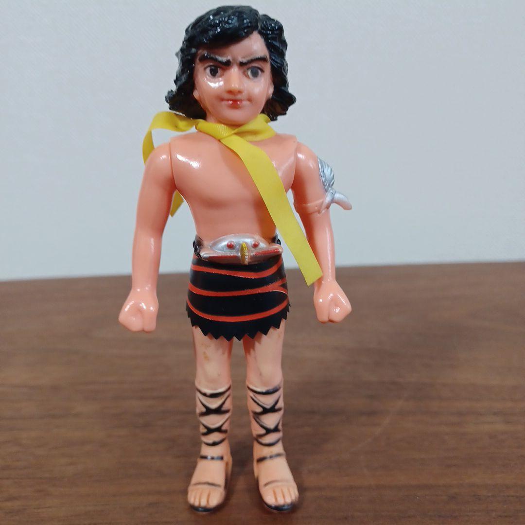 当時物ポピー製石森プロ「仮面ライダーアマゾン　山本大介」希少ソフビフィギュア