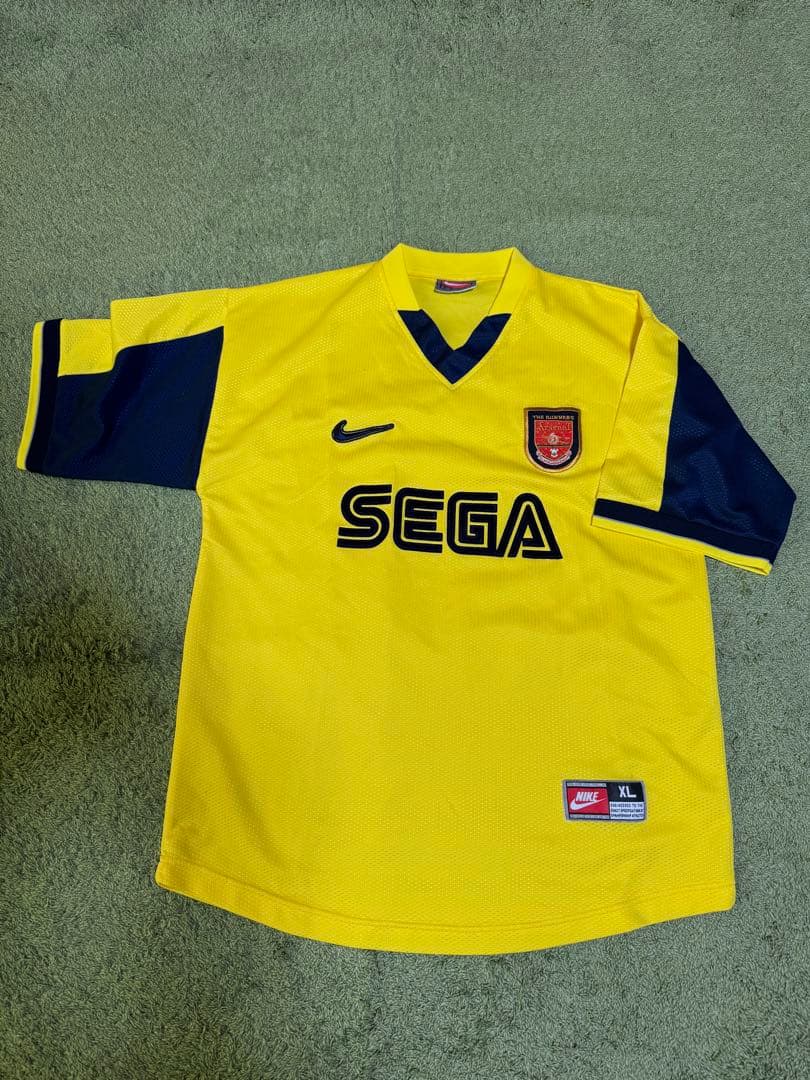 90s アーセナル　SEGA ユニフォーム