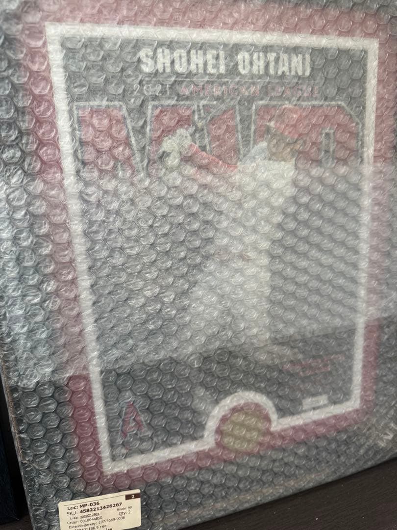 大谷翔平 2021年MVP 記念プレート 限定5000個