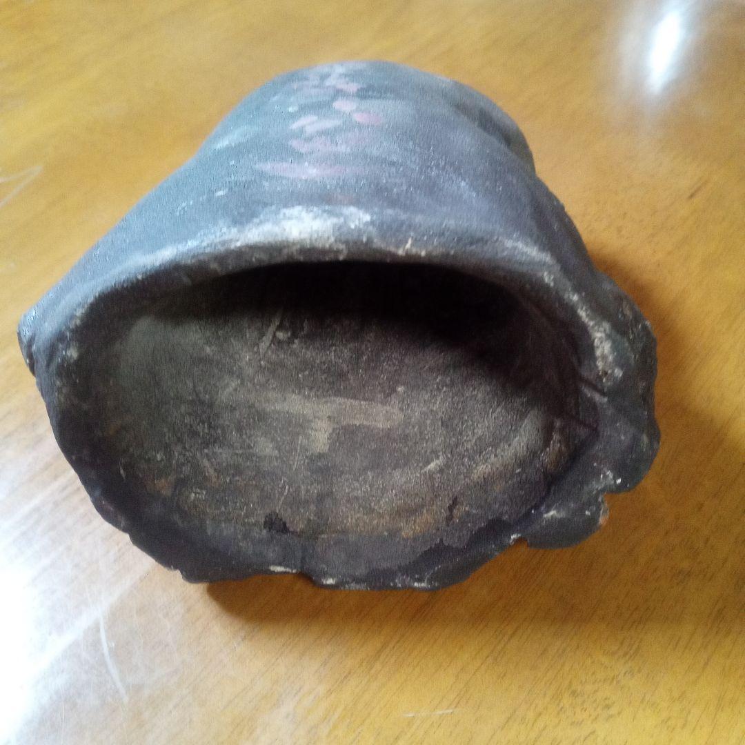 ★清水公照　不動明王坐像　泥佛　煎茶道具