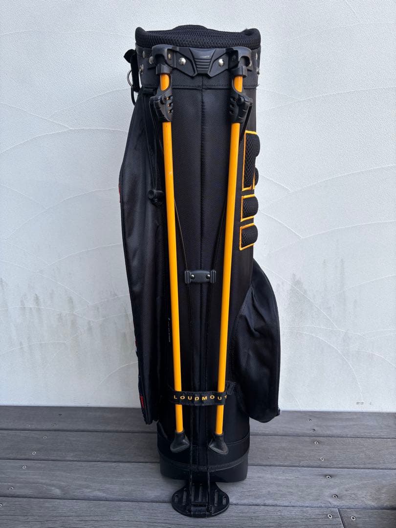 LOUDMOUTH ラウドマウス 星条旗柄 キャディバッグ