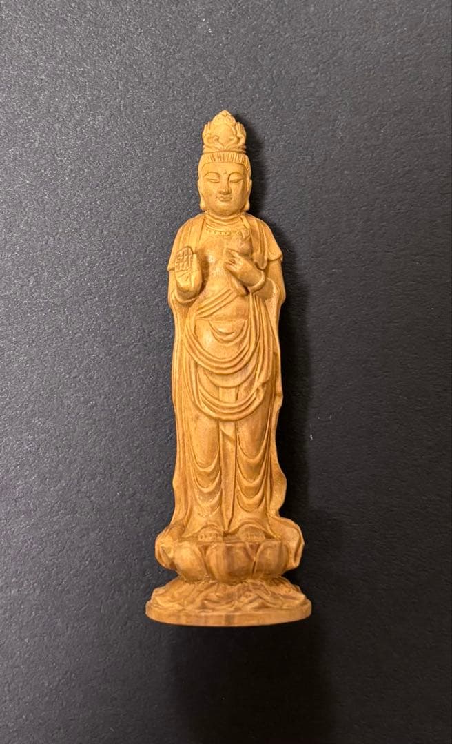 高級香木白檀　聖観音菩薩御守