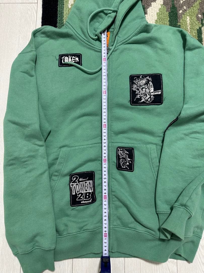 TOKEN ジップパーカー PROV LAUG