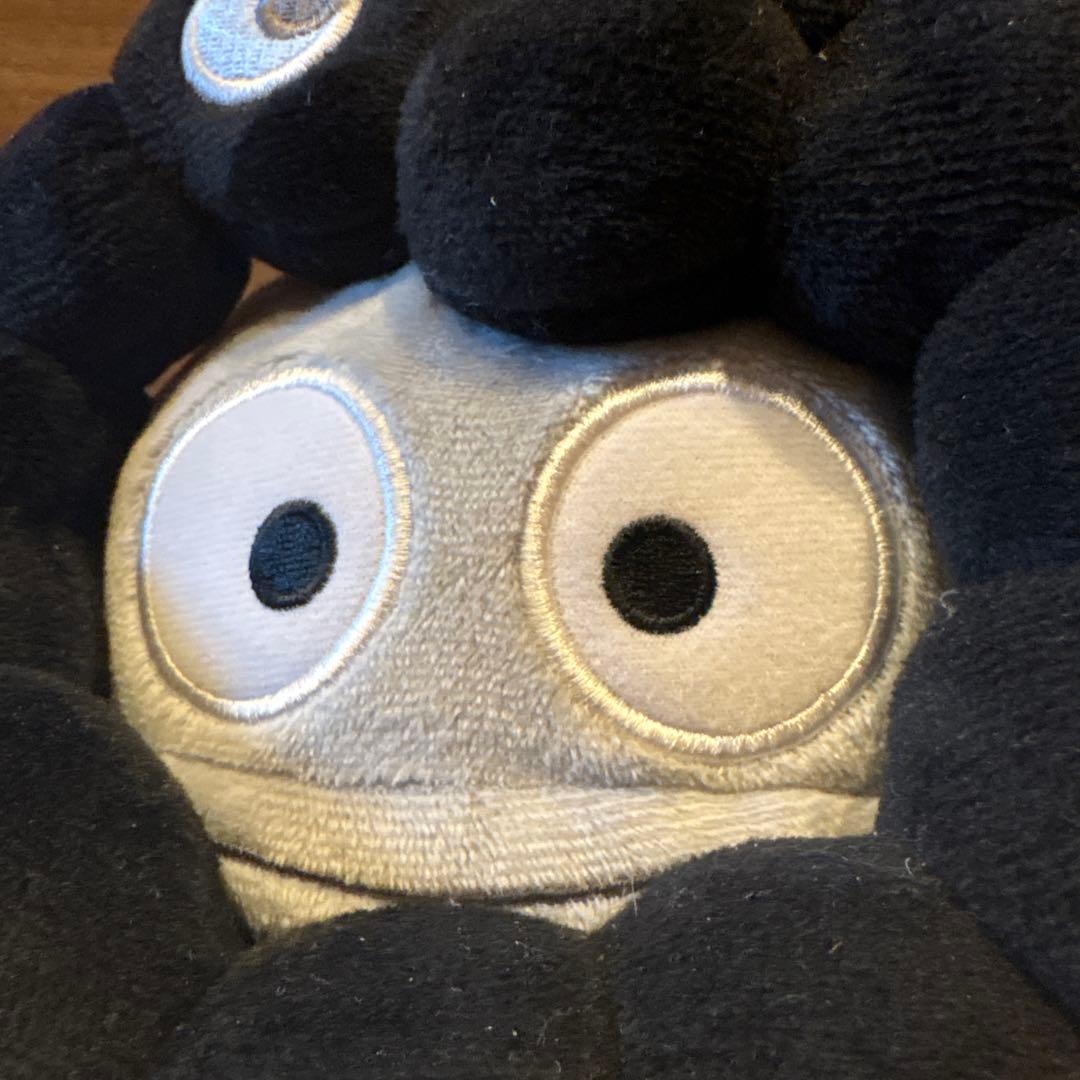 サンリオ　ミャクミャク　ハンギョドン　ぬいぐるみ M 黒