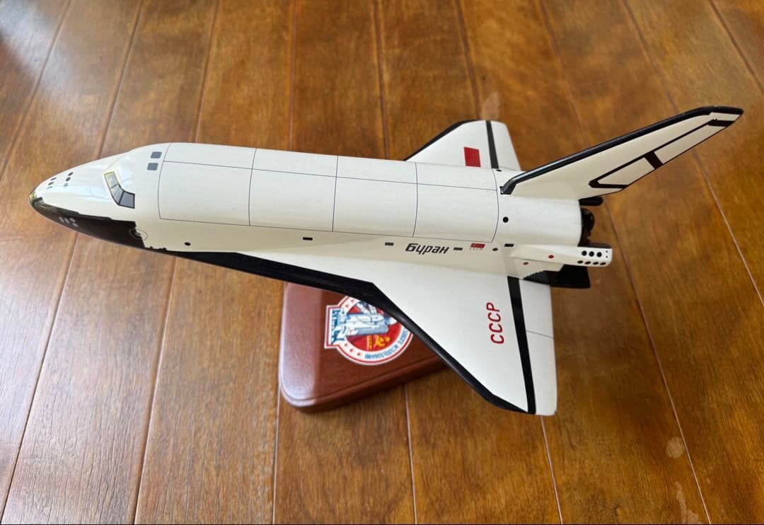 超レア　宇宙　ソ連のスペースシャトル「ブランБура́н 」模型