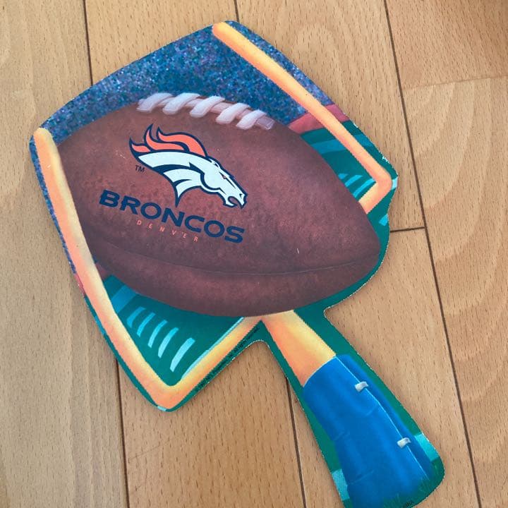 激レア❗️ 限定品　ブロンコス　アメリカンフットボール　応援グッズ