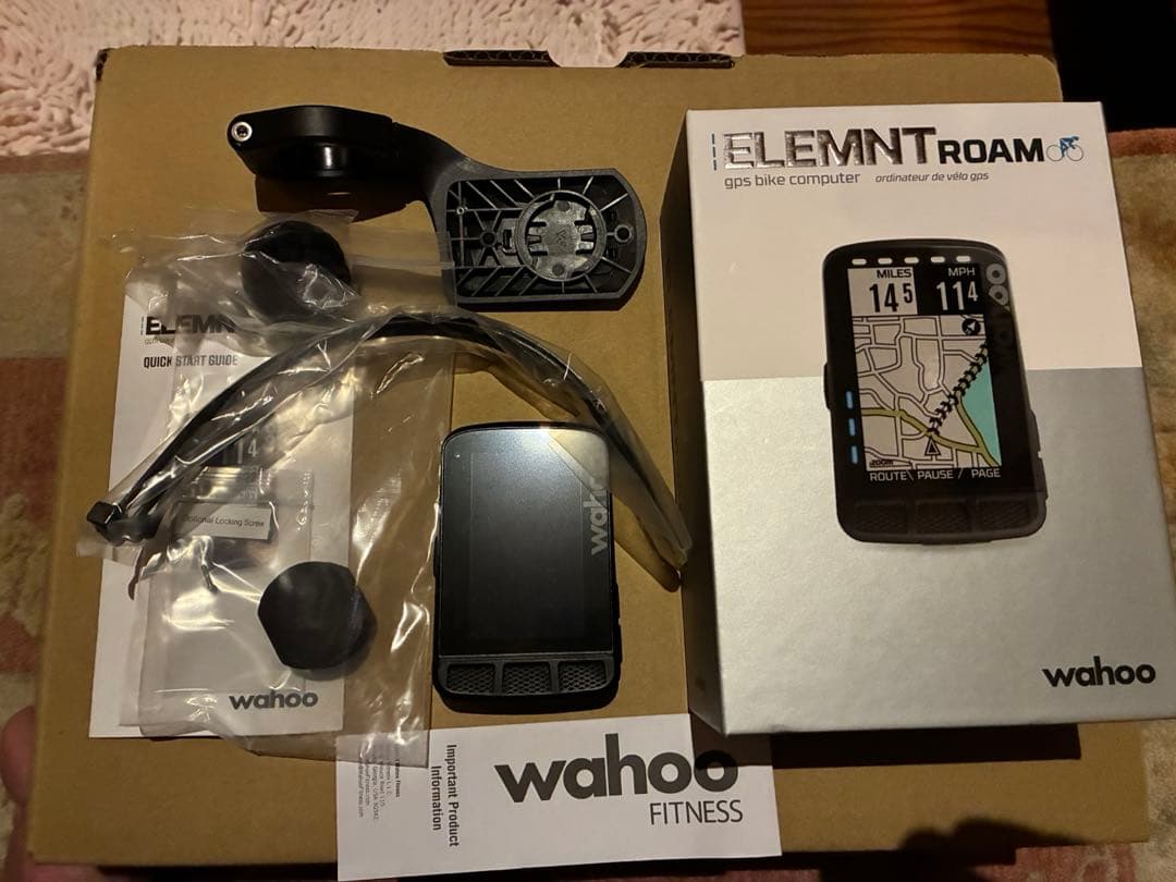 シーポ乗り　wahoo ELEMNT ROAM (WFCC4)