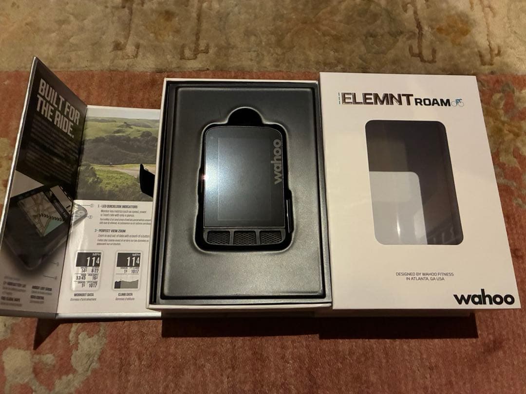 シーポ乗り　wahoo ELEMNT ROAM (WFCC4)